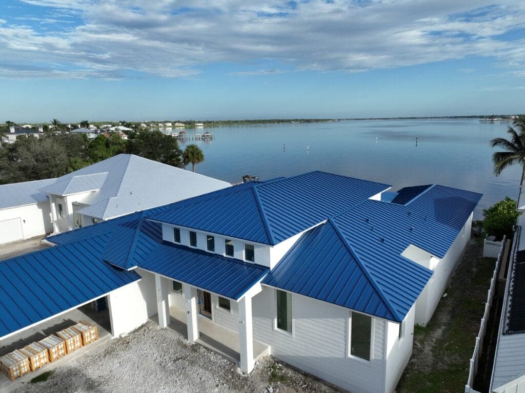 Professional roofing work in Florida