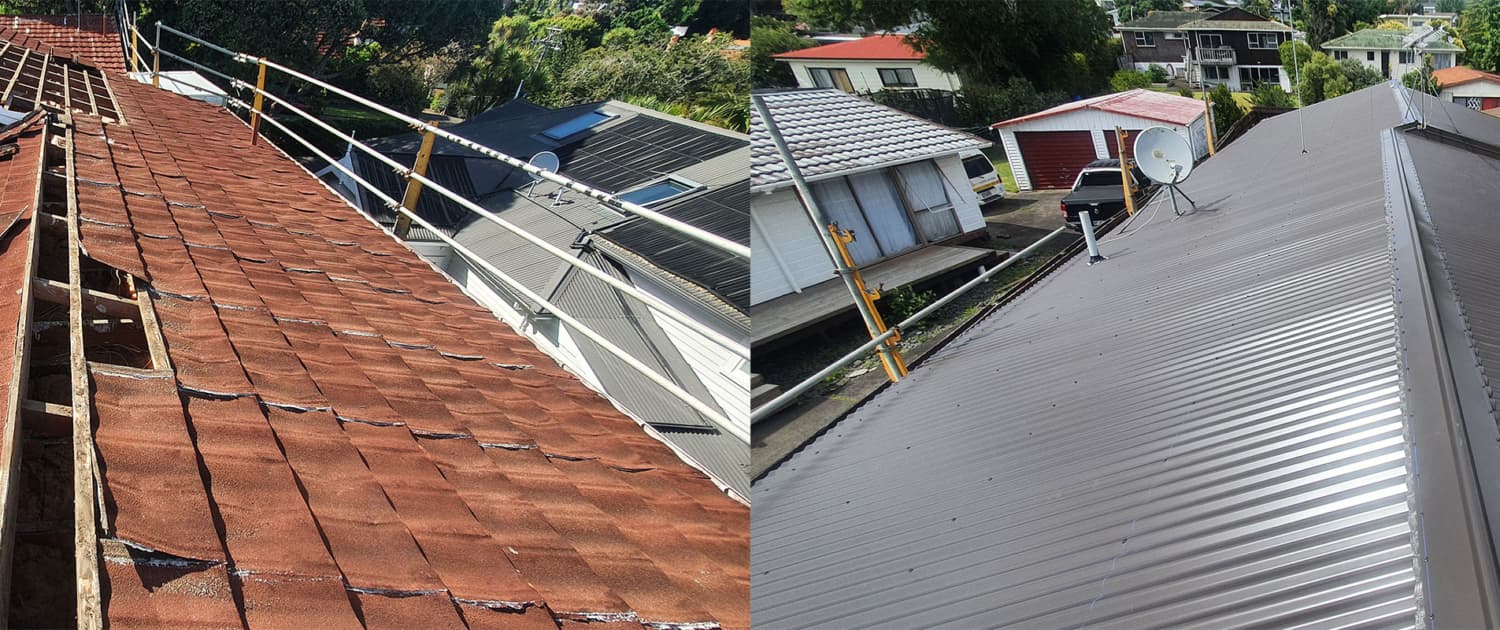 Metal Roof Transformation